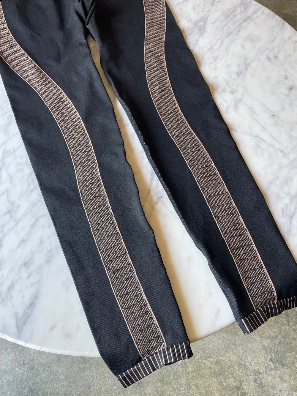 NWOT Forever 21 Black & Taupe Tank and Pants Set - Picture 6 of 12